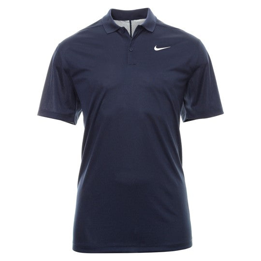 navy blue nike golf polo