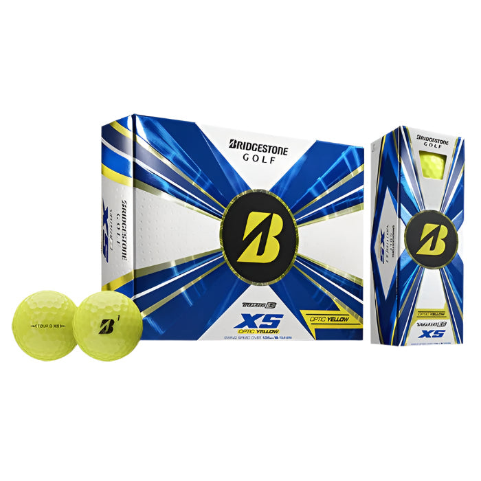 Bridgestone Tour B XS Optic Yellow Golf Balls - House of Golf