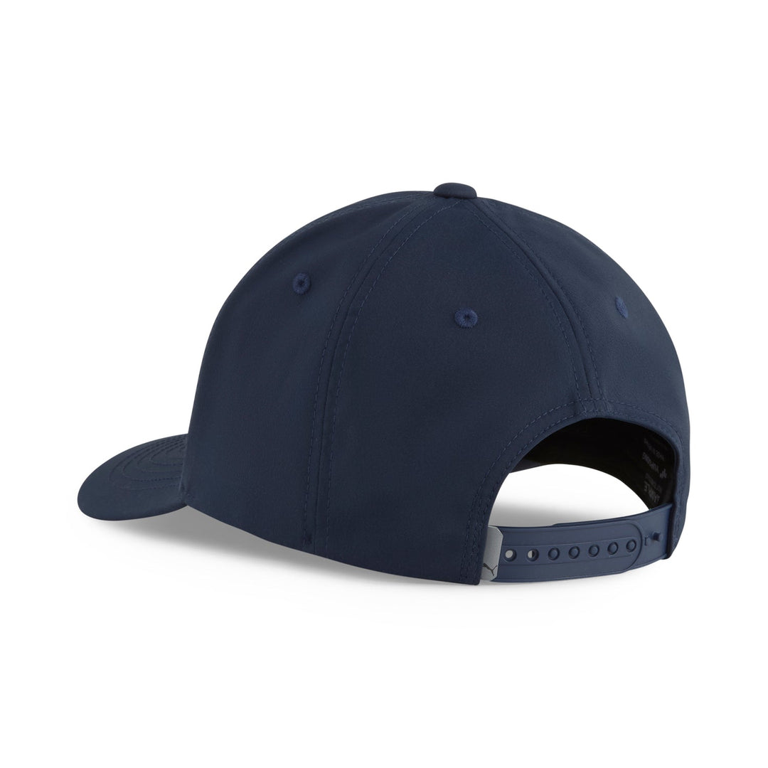 Puma Golf Cap | Queen City Cap | Deep Navy/Red Fire