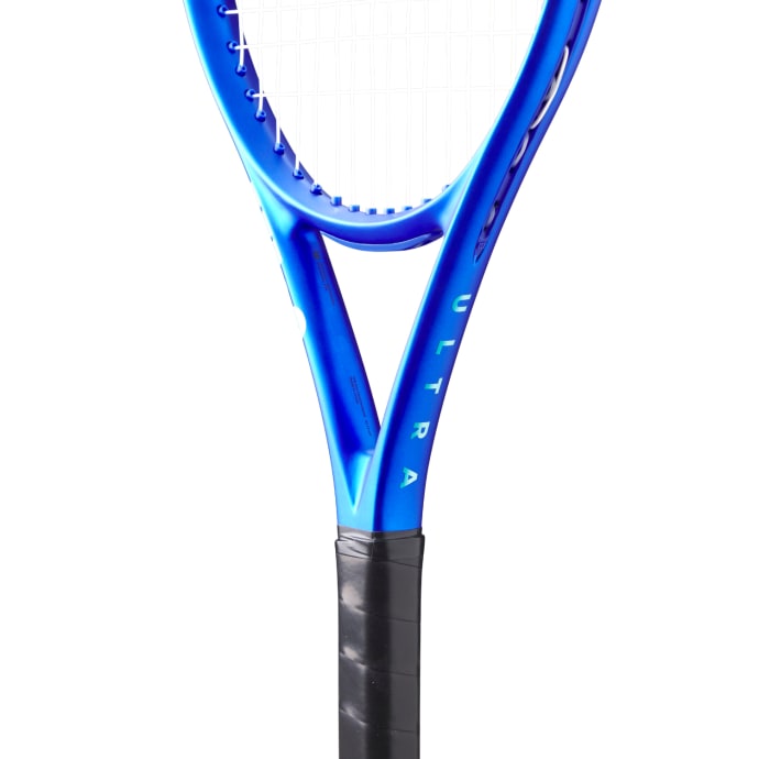 Blue and black Wilson Ultra 26’’ V5 junior tennis racket