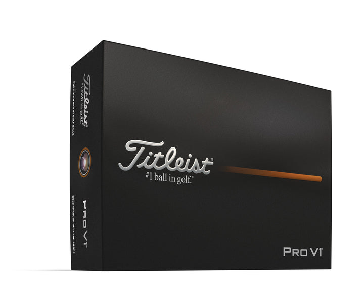 Titleist pro v1 golf ball box.