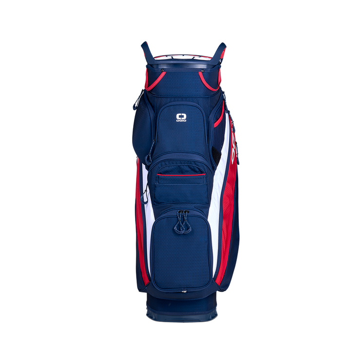 Ogio Silencer Cart Bag | Red/White/Blue