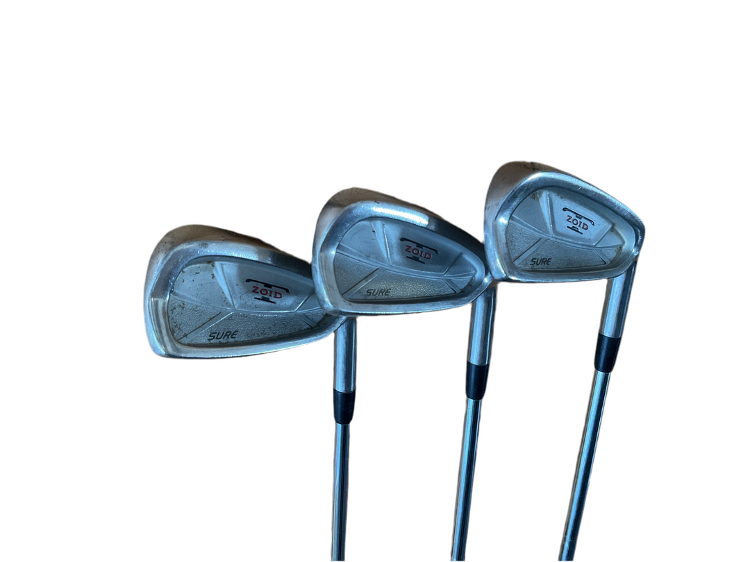 PRELOVED MIZUNO GOLF CLUBS | IRONS | ZOID SURE 4-SW RH