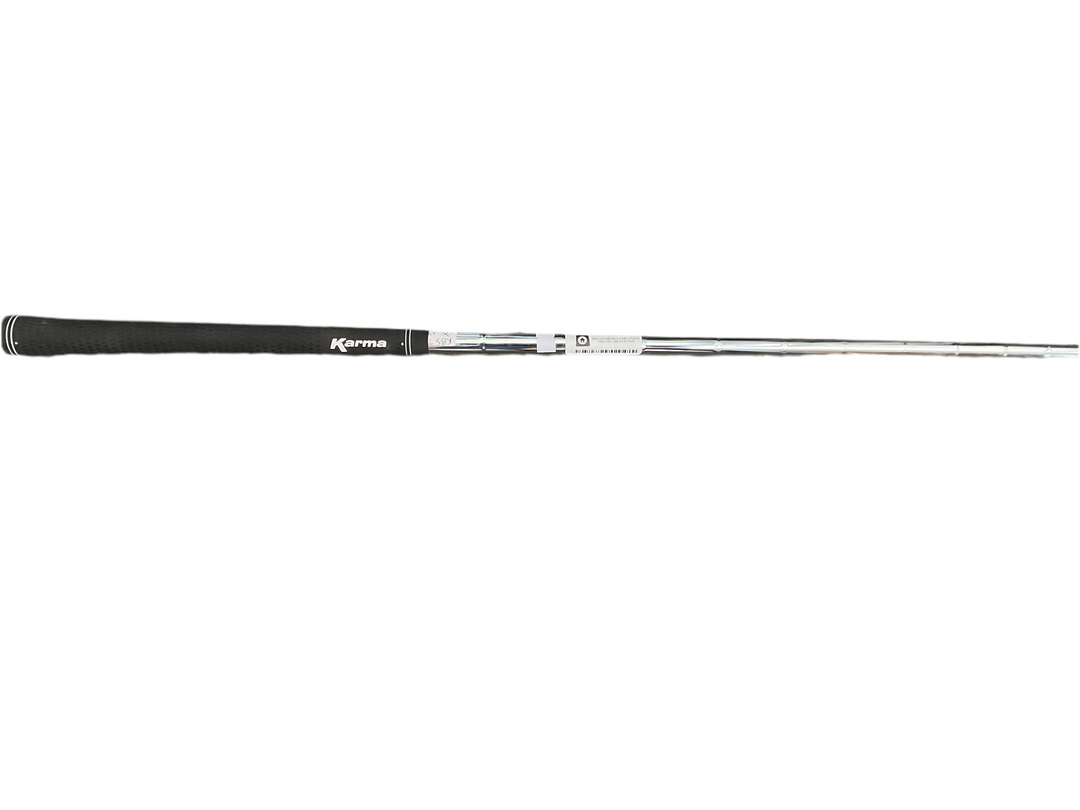 Black grip fishing rod with silver shaft and kastking logo.