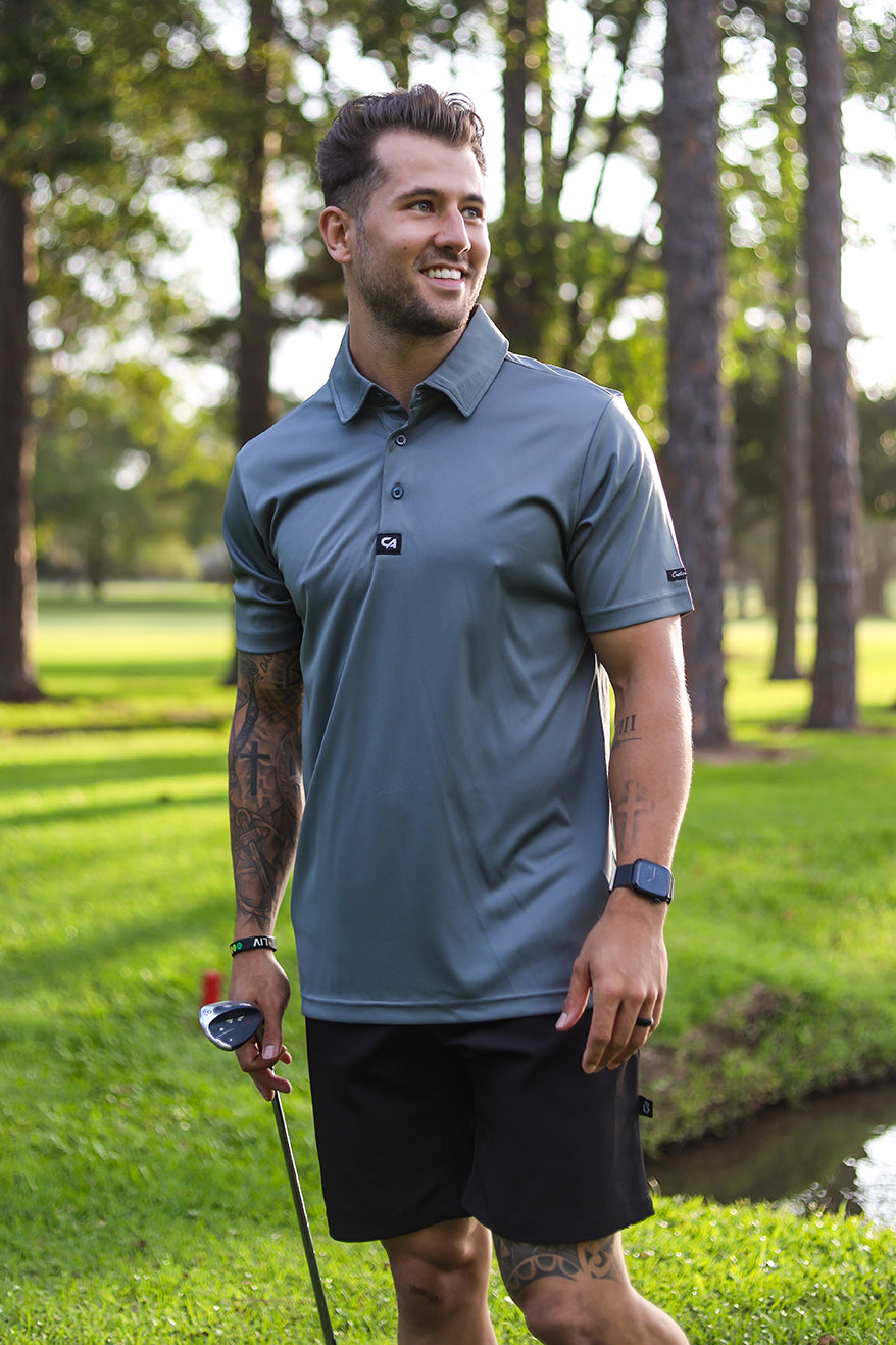 Custom Apparel Men's Golf Shirts Plain House of Golf