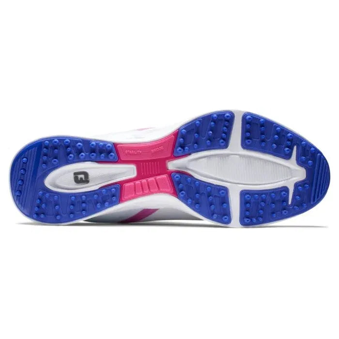 Footjoy Women's Golf Shoes | Fuel Sport | White/Navy/Pink