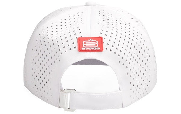 Swagg Alpha - 5 Panel Performance Cap with Laser Hole Detaill