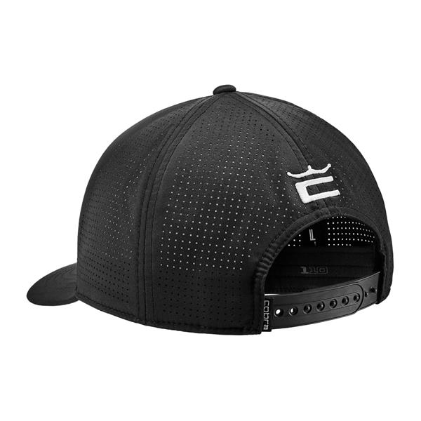 Puma Golf Cap | Cobra Split Tour | Black-White Glow