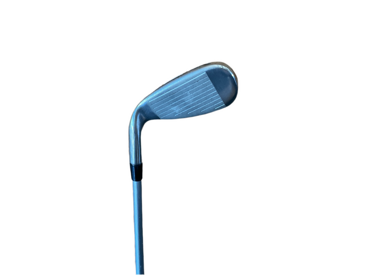 2018 callaway xj iron, blue head with black grip.