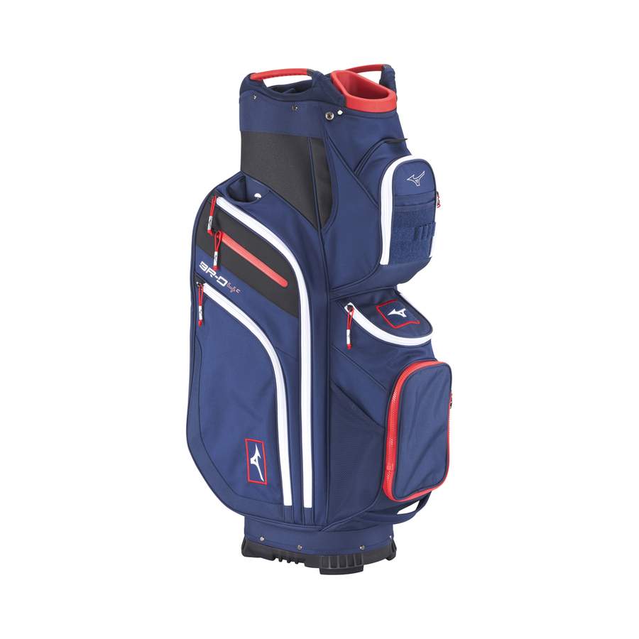 Mizuno Golf Cart Bag | BRD4 | Navy/Red