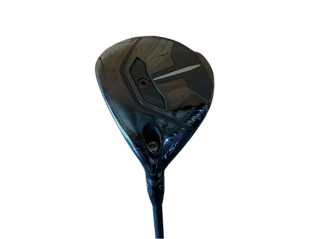 Nike driver golf club with black and silver accents, featuring a sleek aerodynamic design.