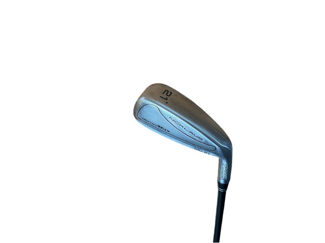 2019 taylormade m4 5 iron golf club with a silver head and black shaft.