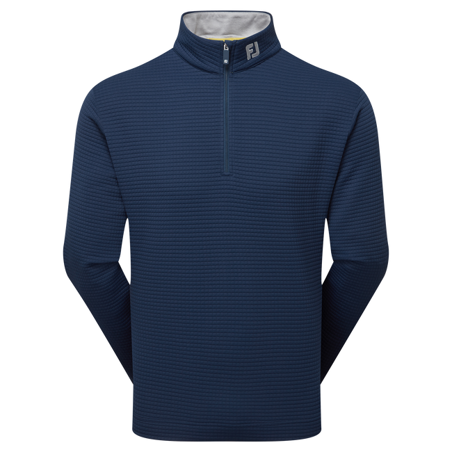 FootJoy Men's Golf Jersey | Quilt Texture Chill-Out | Navy