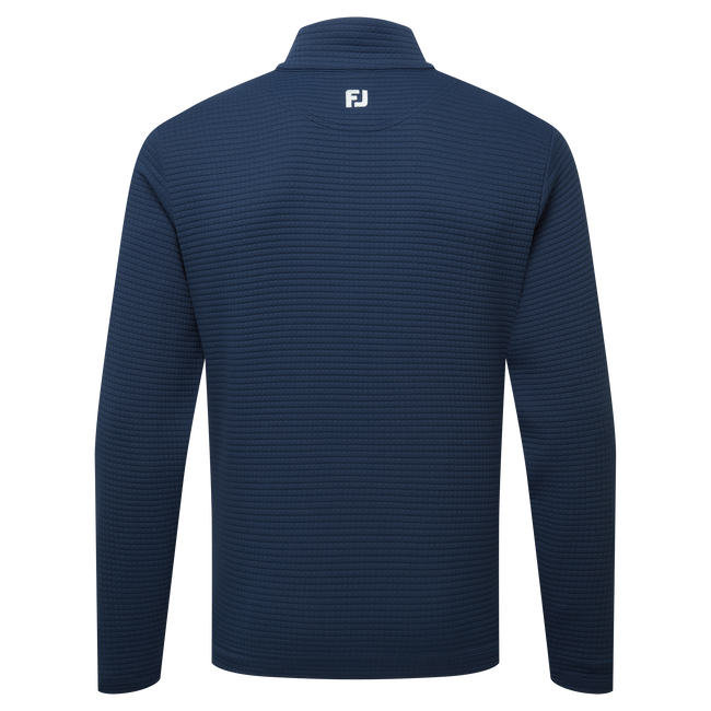 FootJoy Men's Golf Jersey | Quilt Texture Chill-Out | Navy