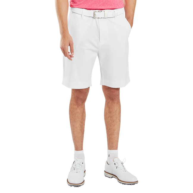 MEN'S FOOTJOY LITE TAP FIT GOLF SHORTS WHITE