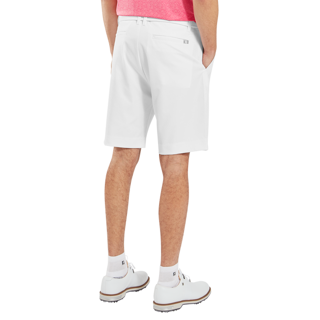 MEN'S FOOTJOY LITE TAP FIT GOLF SHORTS WHITE