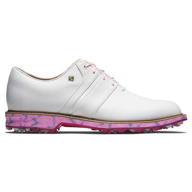 Footjoy Men's Golf Shoes | Limited Edition | Premiere Spring Bloom | White/Pink/Lilac
