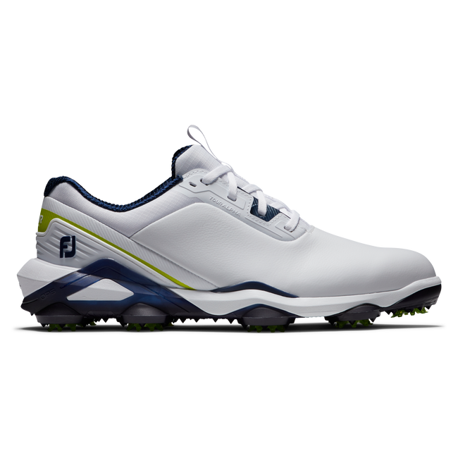 Footjoy Men's Golf Shoes | Tour Alpha | White/Navy/Lime