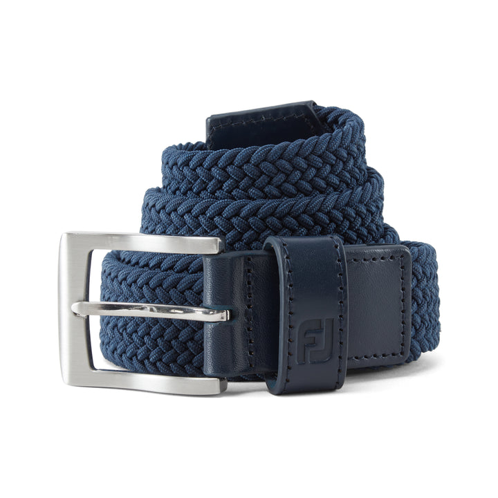 FootJoy Essential Braided Belt - Navy FootJoy Essential Braided Belt - Navy