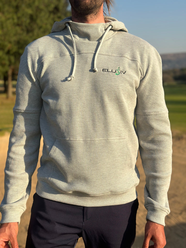 Elusiv Golf | Grey Athletic Golf Hoodie