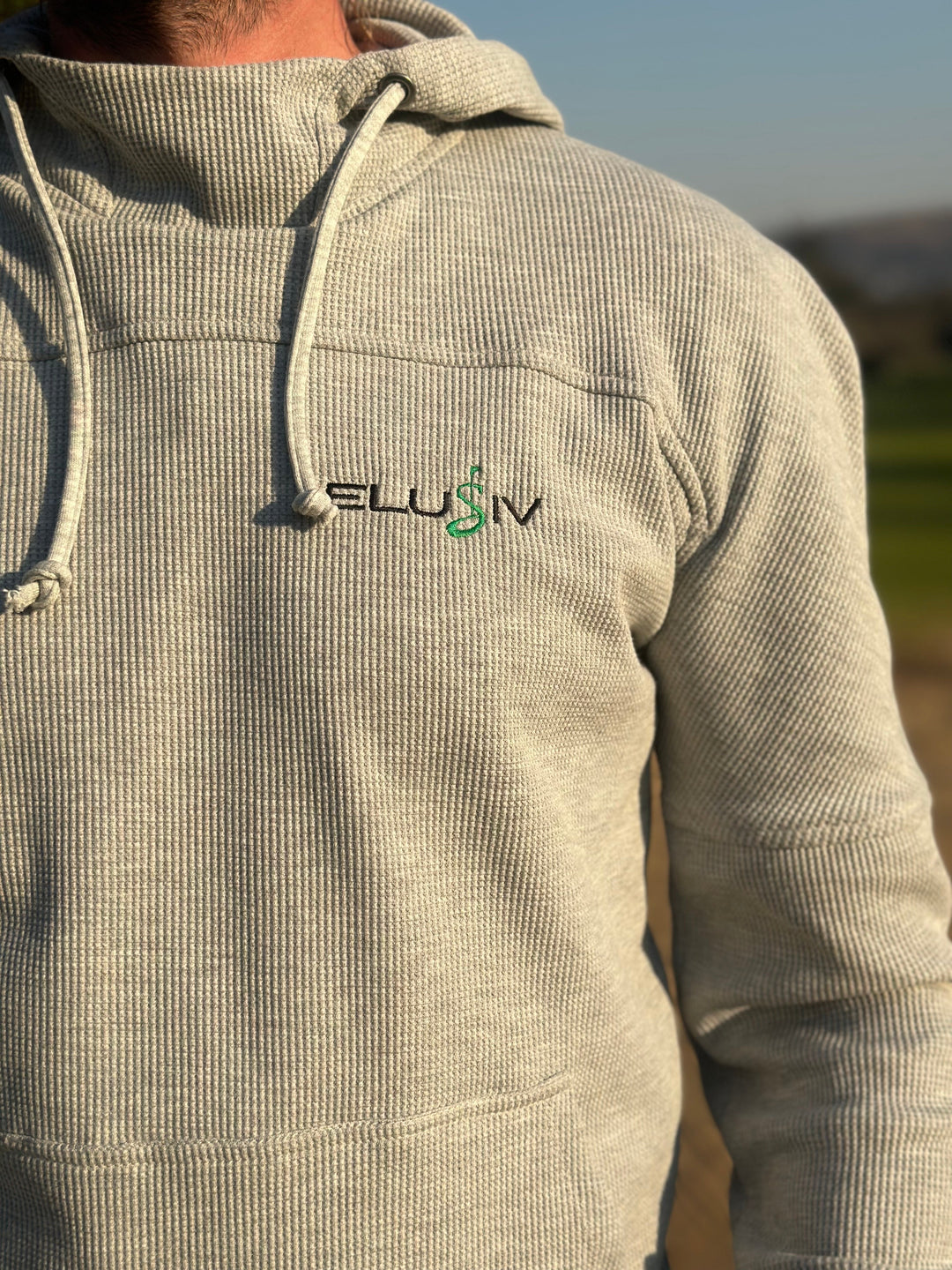 Elusiv Golf | Grey Athletic Golf Hoodie
