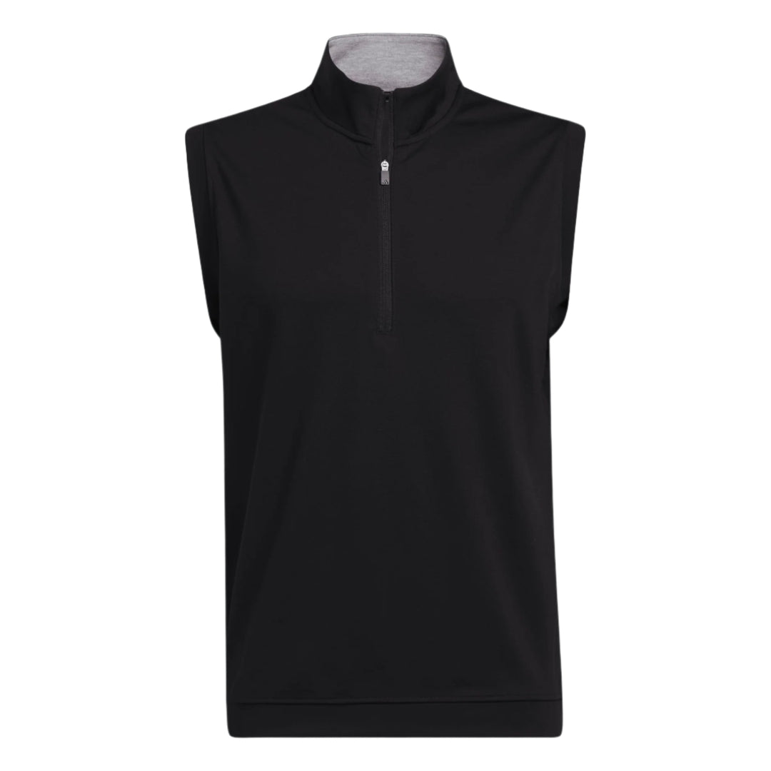 Adidas Men's Golf Jacket | Sleeveless 1/4 Zip | Black
