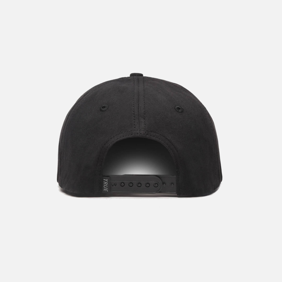 Tru Linkswear Golf Cap | Dead Golfer | Canvas 5 Panel | Black
