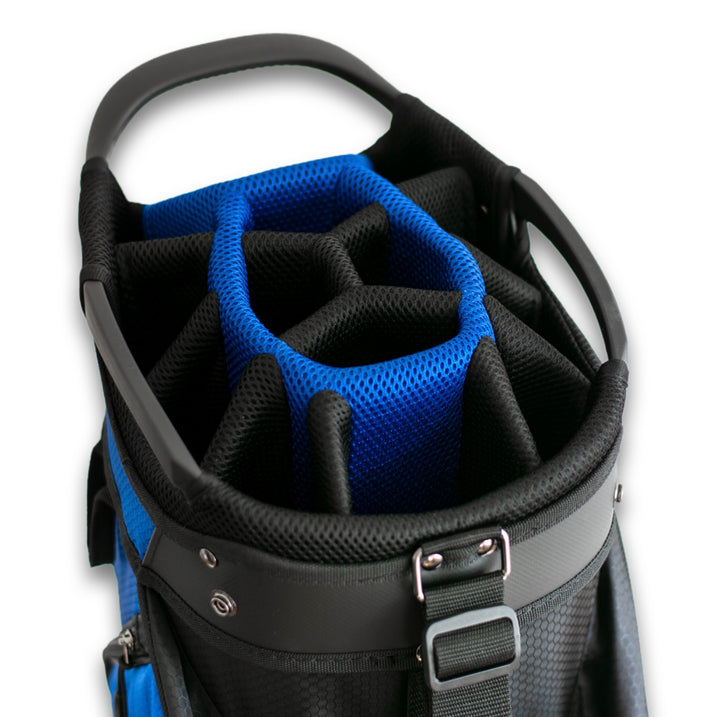 Fearless Golf Bag | Fairway 14 | Premium Cart | Black/Royal