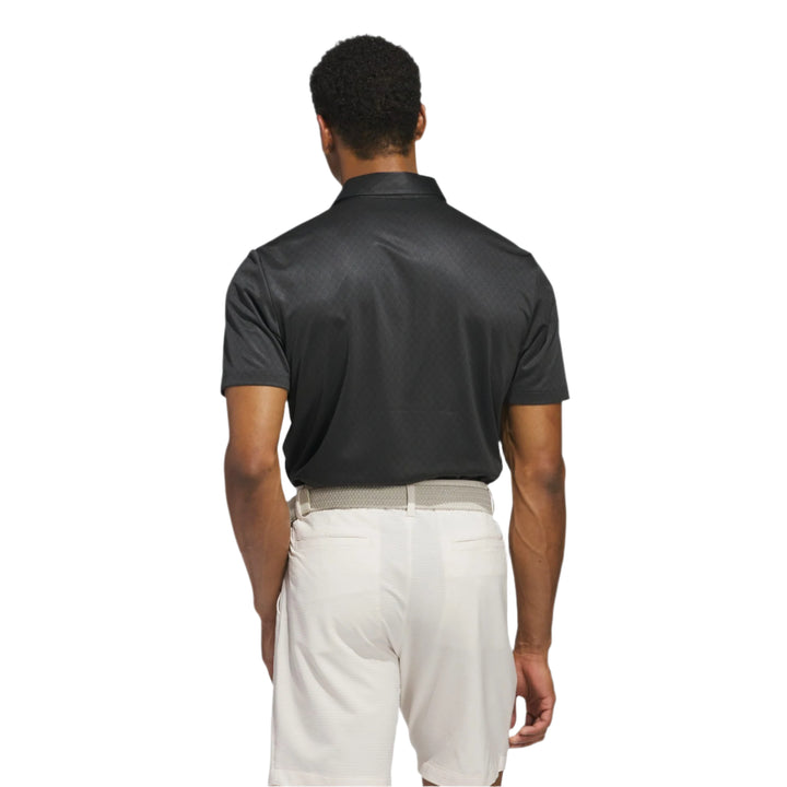 Adidas Men's Golf Shirt | Polo | Core Print | Carbon/Black