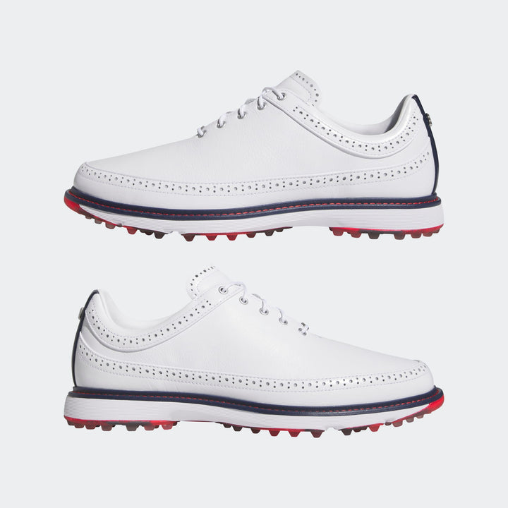 Adidas Men's Golf Shoes | MC80 | White/Navy/Red