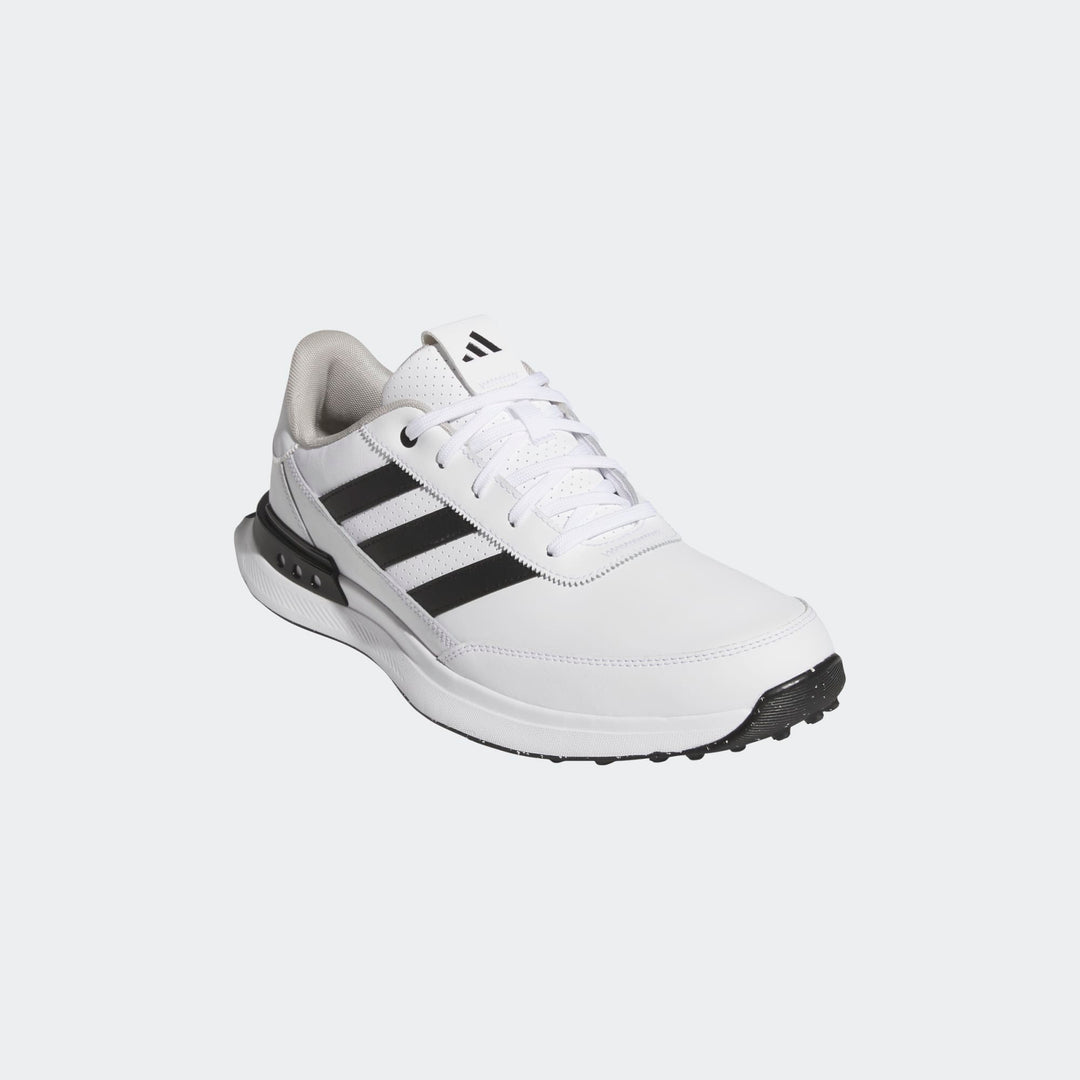 Adidas Men's Golf Shoes | S2G Leather Spikeless | White/Black/Grey