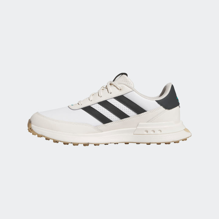 Adidas Men's Golf Shoes | S2G SL Leather 24 | White/Carbon