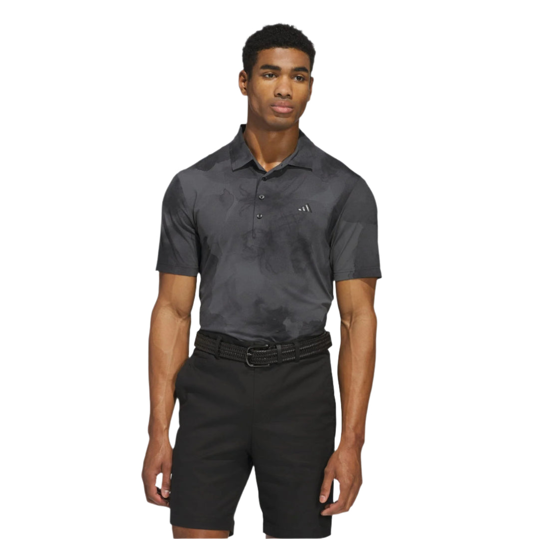 Adidas Men's Golf Shirt | Polo Tour | Black/Grey