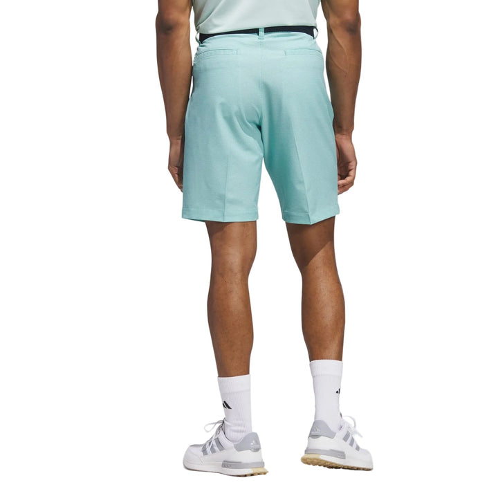 Adidas Men's Golf Shorts | Ultimate365 Textured 9-inch | Semi Flash Aqua / Mint Ton