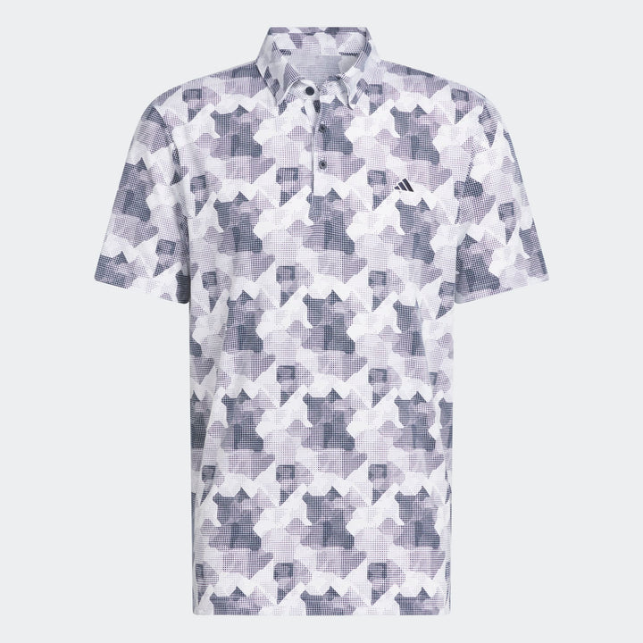 Adidas Men's Golf Shirt | Polo | White/Navy