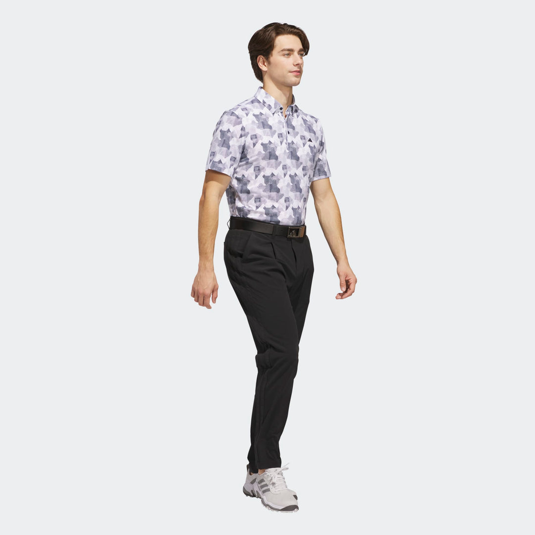 Adidas Men's Golf Shirt | Polo | White/Navy