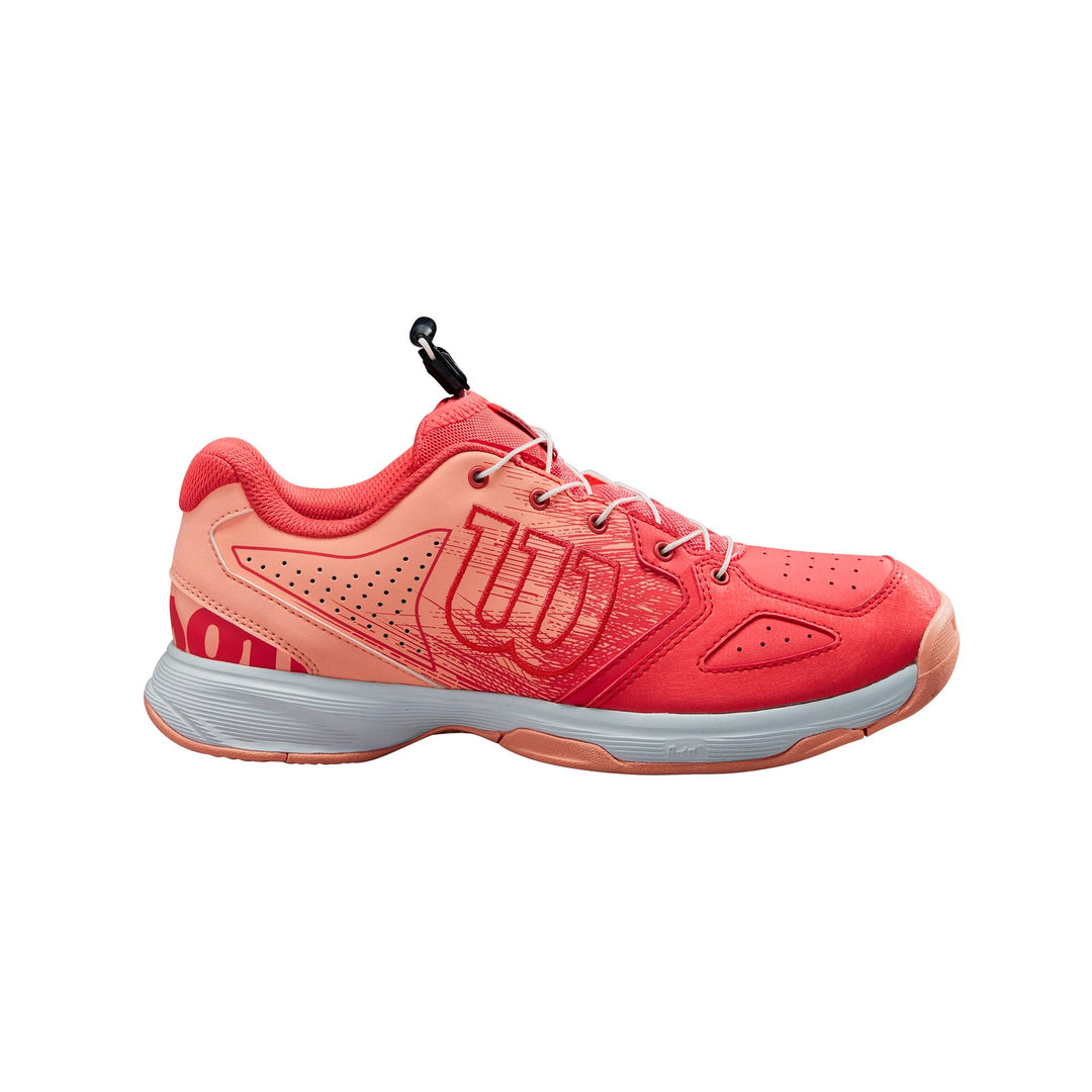 Wilson Kaos Ql Junior Tennis Shoe in Cayenne Papaya India