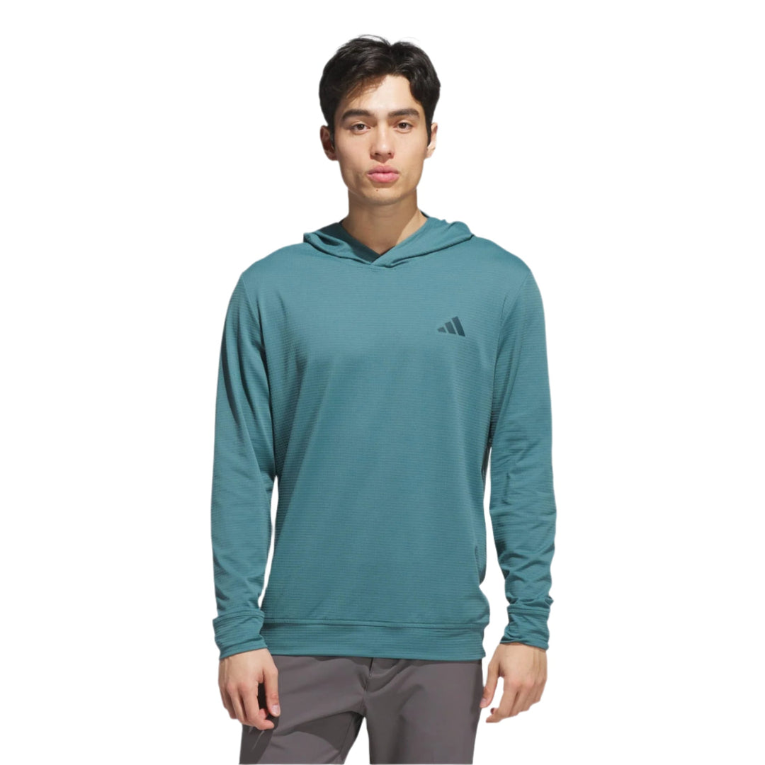 Adidas Men's Golf Hoodie Preloved Teal House of Golf
