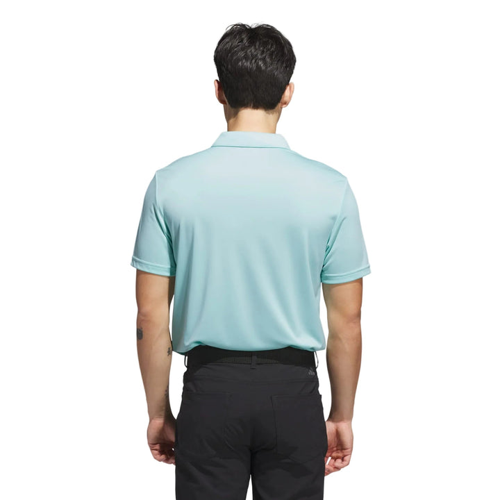 Adidas Men's Golf Shirt | Drive Polo | Flash Aqua