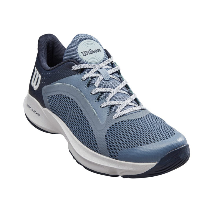 Wilson Hurakn 2.0 Ladies Padel Shoe in Blue, White, Navy