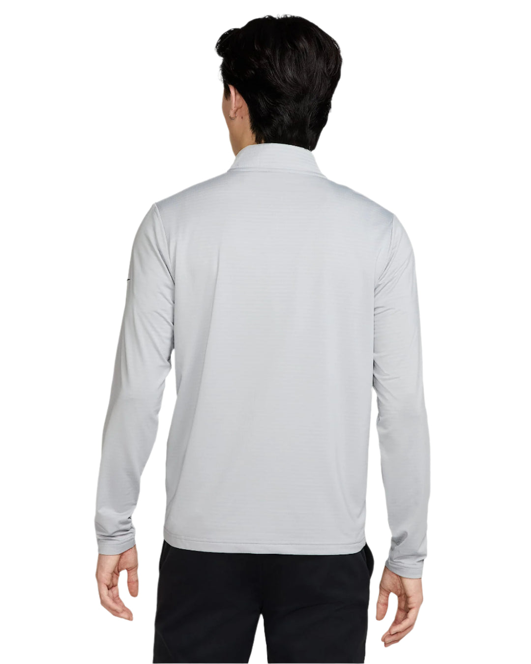 Nike Men`s Golf Jacket 1/2 Zip | Victory | Wolf Grey/Black