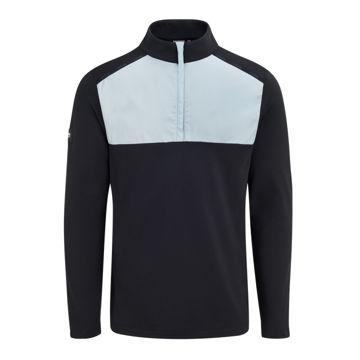 Ping Men's Golf Outerwear | Keeton Midlayer | Black Pearl Grey