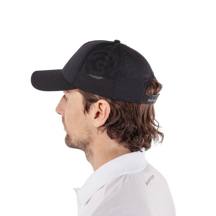 Black Galvin Green Sanford logo golf cap with Nike swoosh