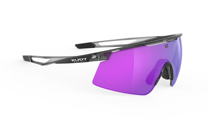 Rudy Project Turbolence purple lens sunglasses with black frame