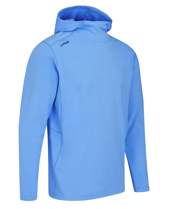 Ping Men's Golf Outerwear | CEB Midlayer | Cornflower Multi Blue
