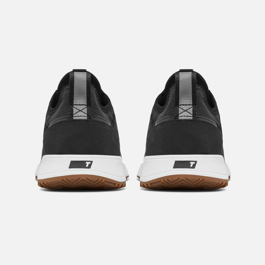 Tru Linkswear Men's Golf Shoes | All Day Ripstop v2 | Natural Black