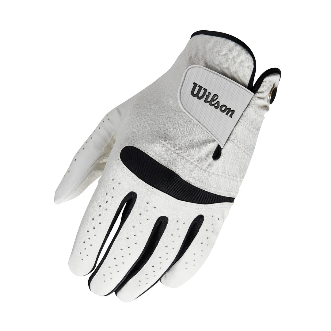 Wilson Men's Golf Glove | Feel Plus | White