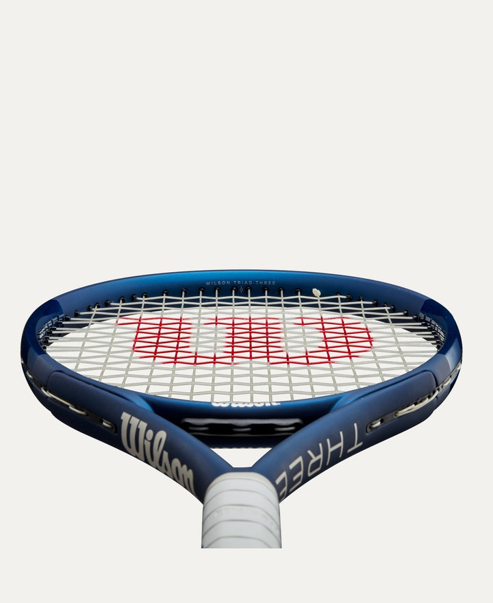 Wilson Triad Three 277g L2 blue and white tennis racquet