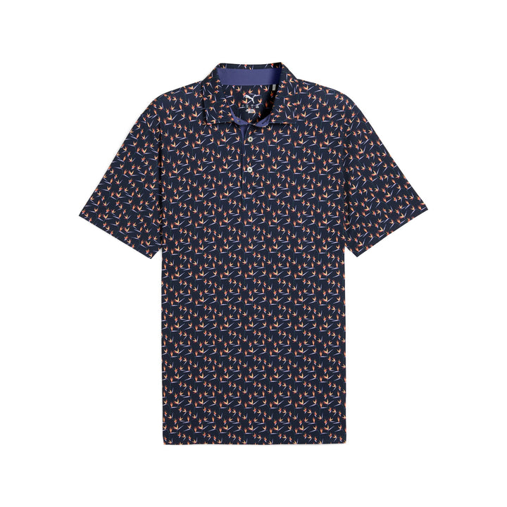 Puma Men's Golf Shirt | Paradise Polo | Black - Aquatic