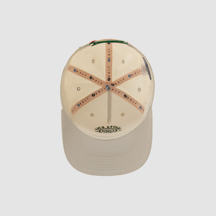 Slater Golf | Performance Cap | Cannoli Cream